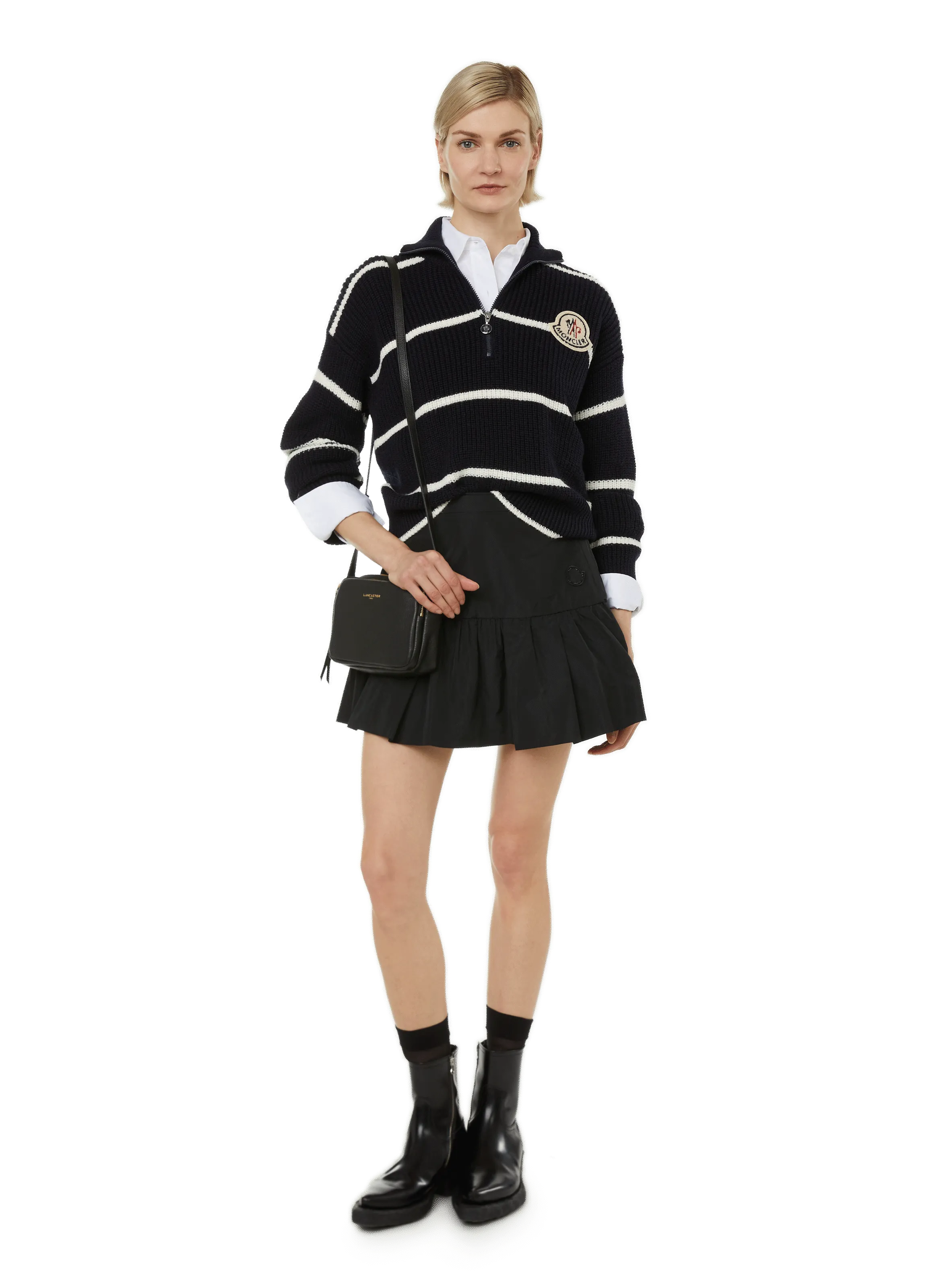 MONCLER  Mini skirt - Black