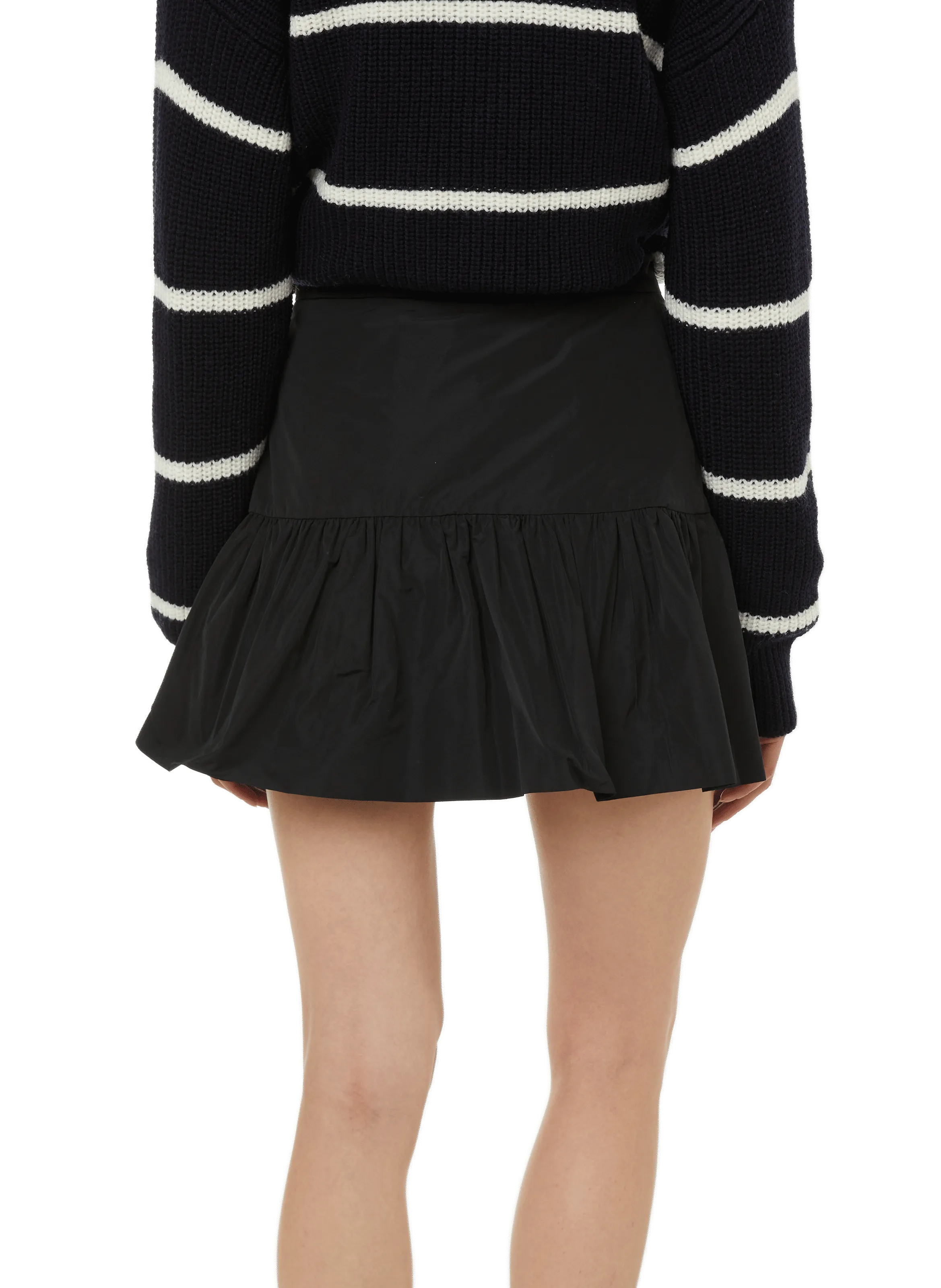 MONCLER  Mini skirt - Black