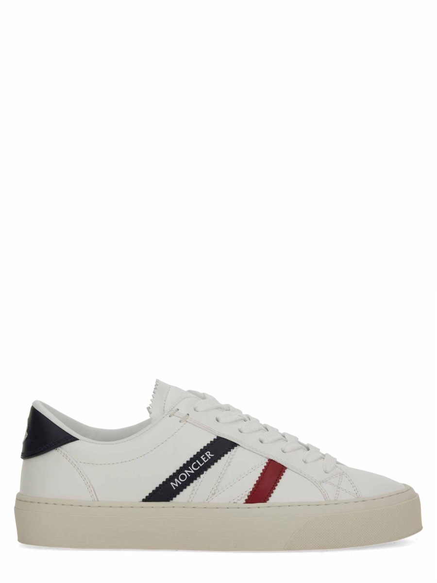 MONCLER    MONACO2 LEATHER SNEAKER