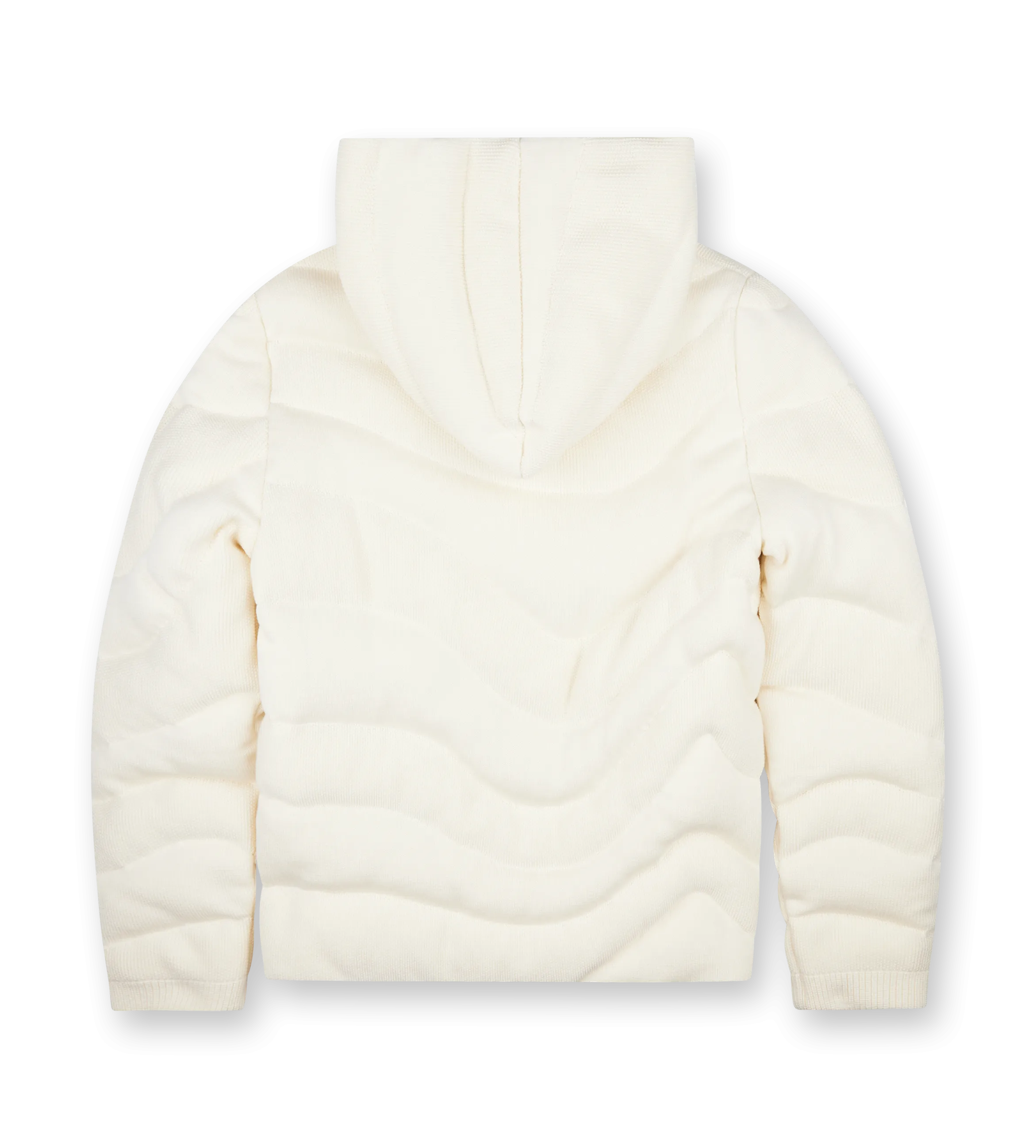 Moncler    Padded Wool Hoodie Beige