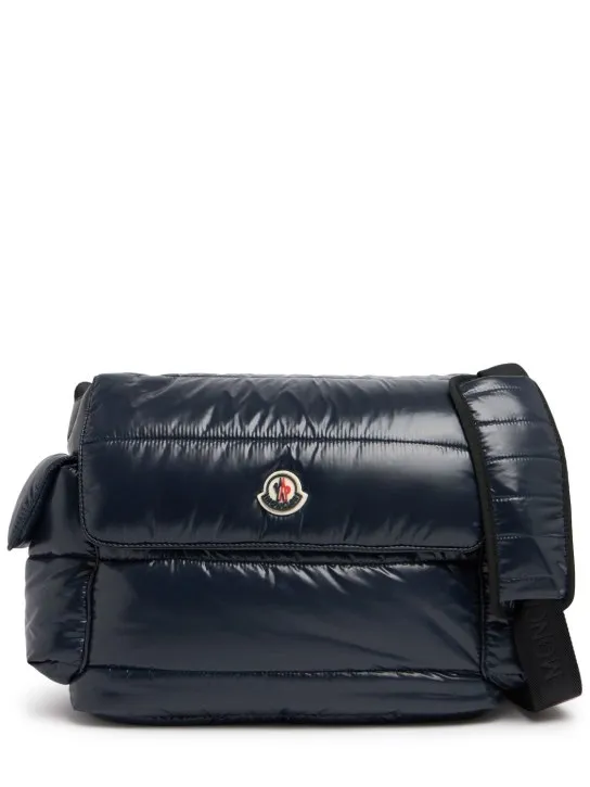 Moncler   Shiny nylon changing bag & mat 