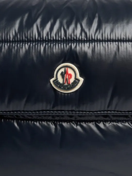 Moncler   Shiny nylon changing bag & mat 