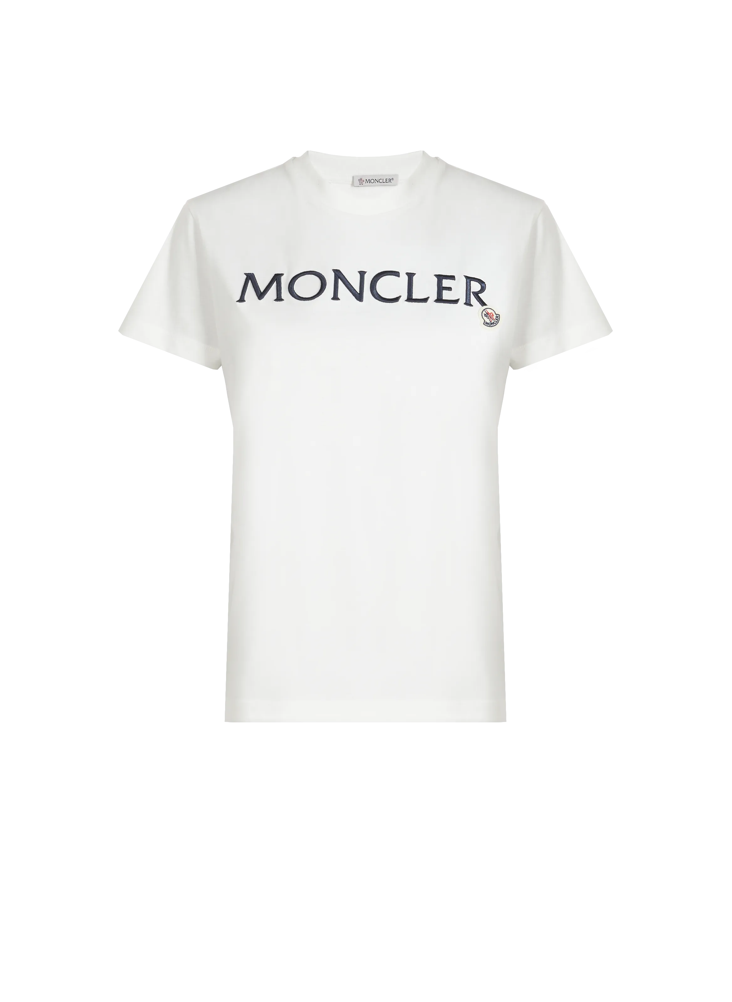 MONCLER  T-shirt with logo - White