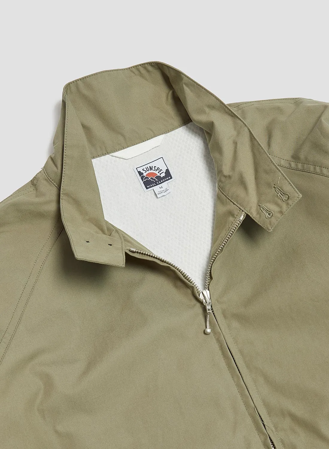 Nigel Cabourn x Sunspel Ventile Golf Jacket in Earth