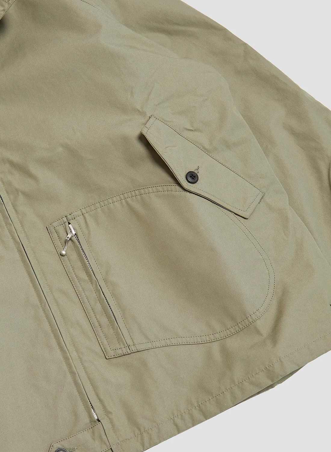 Nigel Cabourn x Sunspel Ventile Golf Jacket in Earth