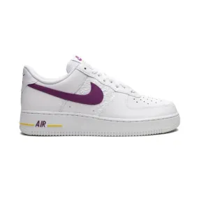 Nike air force 1 low emb (bold berry/ lakers/ white/ bold berry/ speed yellow) men us 8-13 fj4209-10