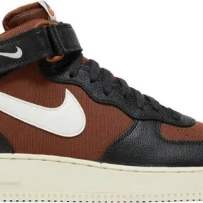 Nike air force 1 mid certified fresh off-noir pecan