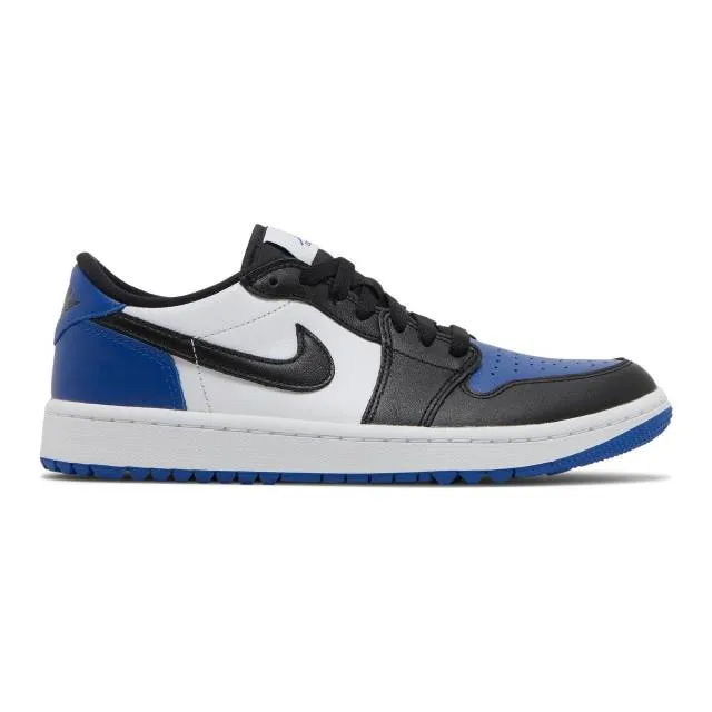 Nike air jordan 1 low golf (royal toe/ white/ sport royal/ black) men us 8-13 dd9315-102