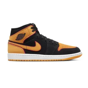 Nike air jordan 1 mid se (vivid orange/ black/ vivid orange/ cardinal red/ white) men us 8-13 fj4923