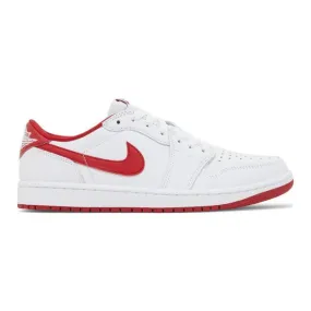 Nike air jordan 1 retro low og (university red/ white/ university red/ white) men us 8-13 cz0790-161