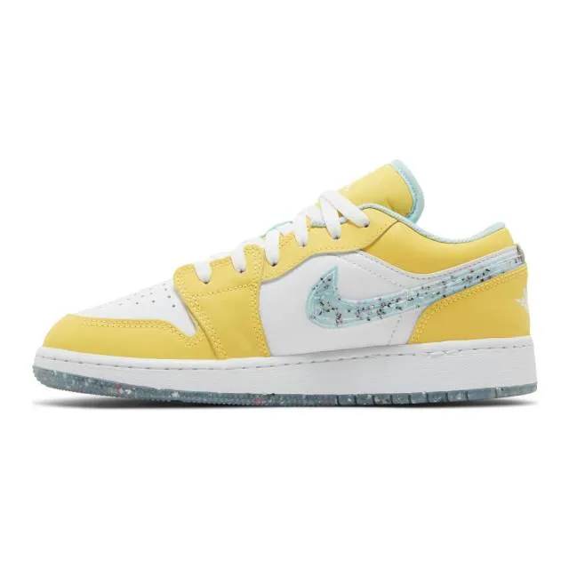 Nike air jordan 1 se gs (recycled grind/ yellow/ citron puls