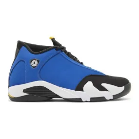 Nike air jordan 14 retro (laney/ varsity royal/ black/ varsity maize/ white) men us 8-13 487471-407