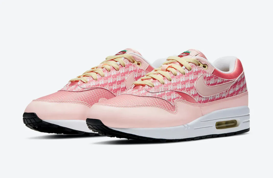 Nike Air Max 1 Strawberry Lemonade Atmosphere True White CJ0609-600