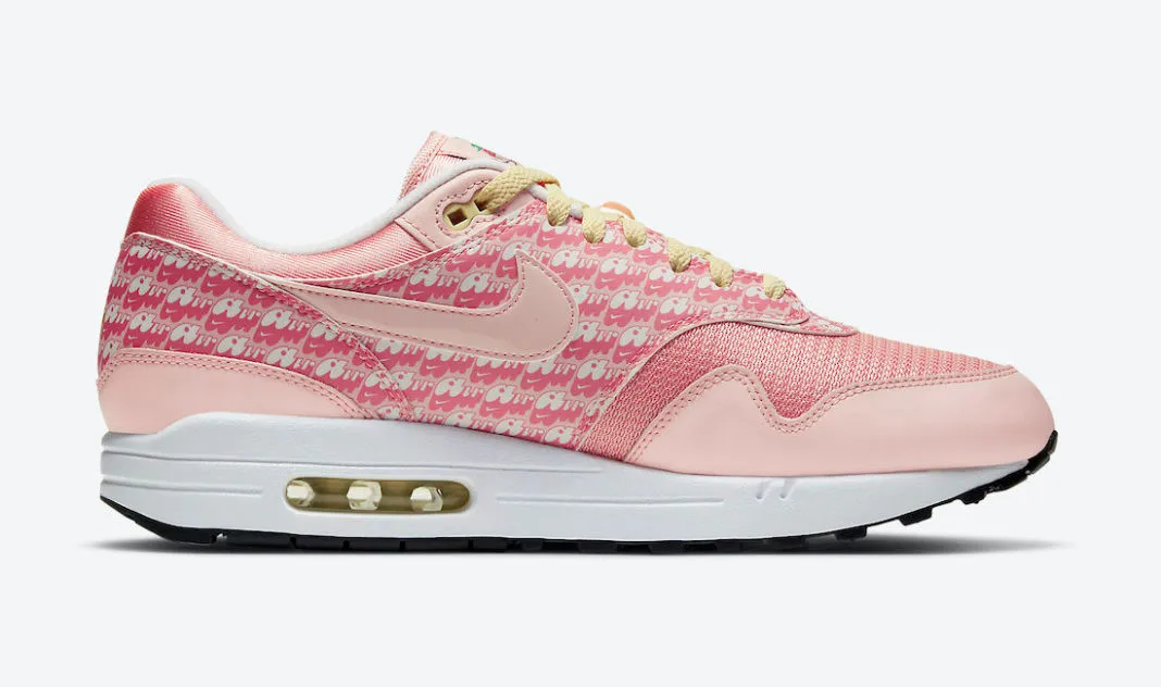 Nike Air Max 1 Strawberry Lemonade Atmosphere True White CJ0609-600