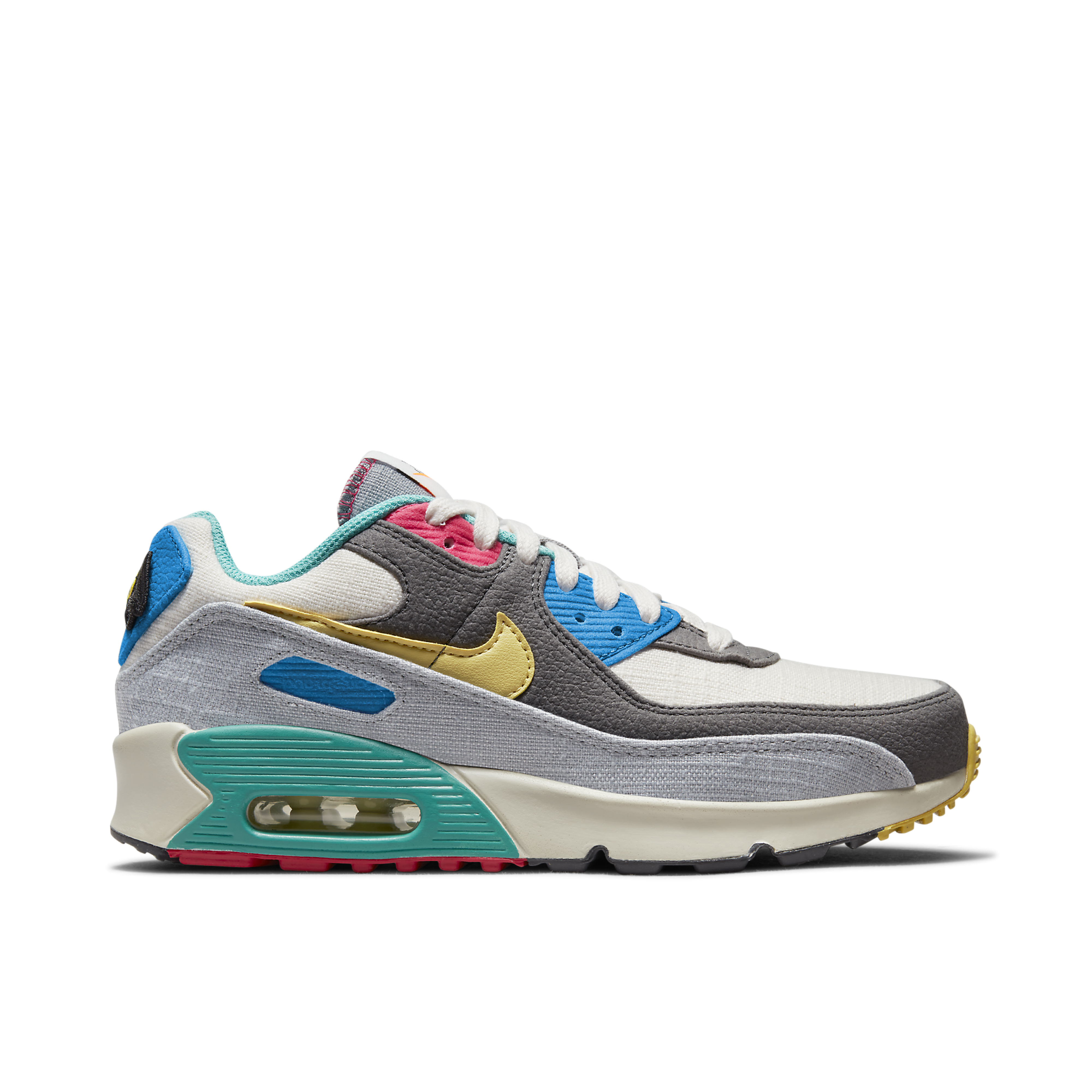 Nike Air Max 90 Air Sprung Iron Grey GS | DN4415-001 | Laced