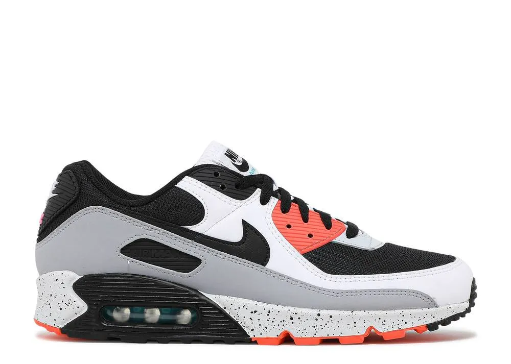 Nike Air Max 90 Black Turf Orange White Aquamarine DC9845-100