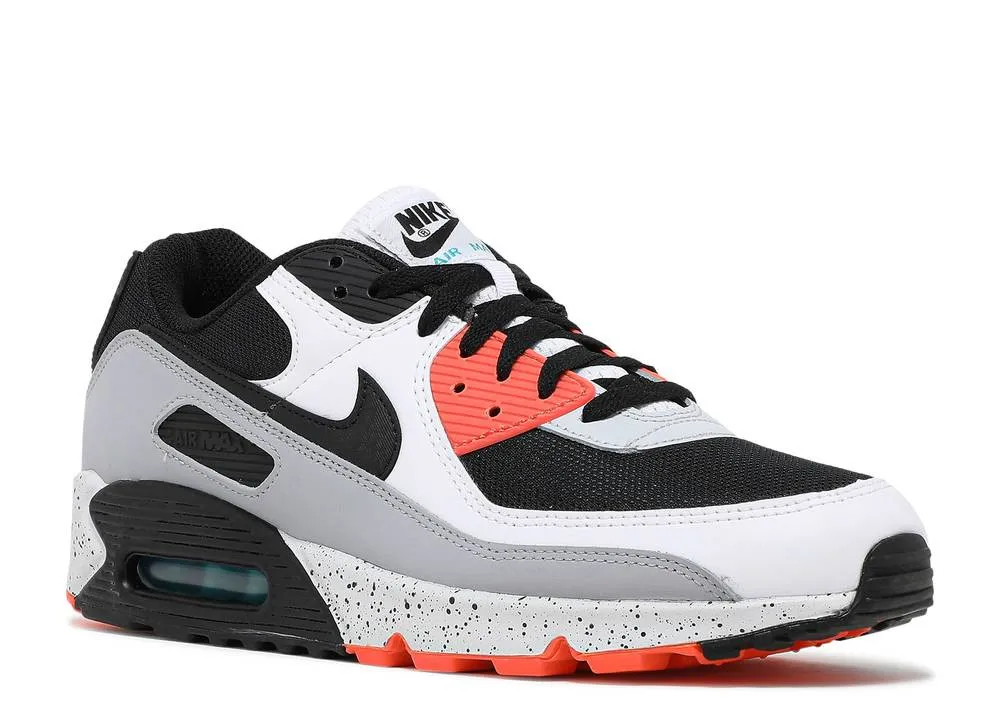 Nike Air Max 90 Black Turf Orange White Aquamarine DC9845-100