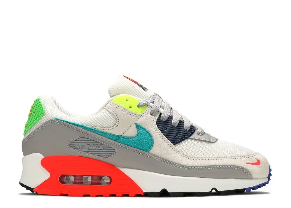 Nike Air Max 90 Evolution Of Icons Turquoise Grey Pearl Summit Black White Sport DA5562-001