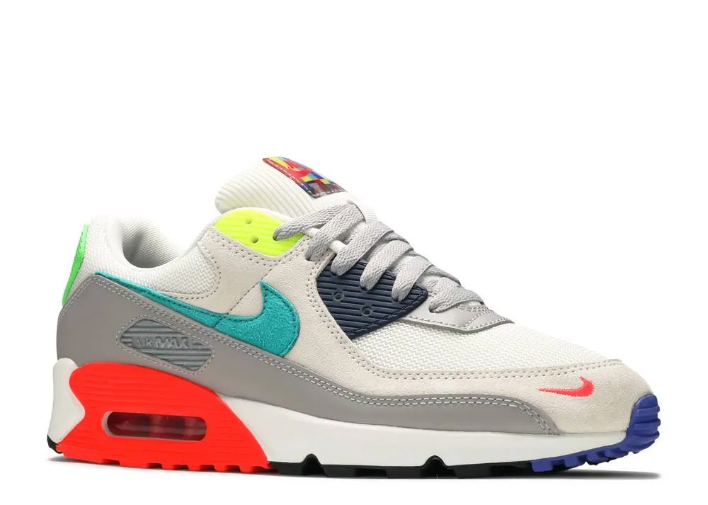 Nike Air Max 90 Evolution Of Icons Turquoise Grey Pearl Summit Black White Sport DA5562-001