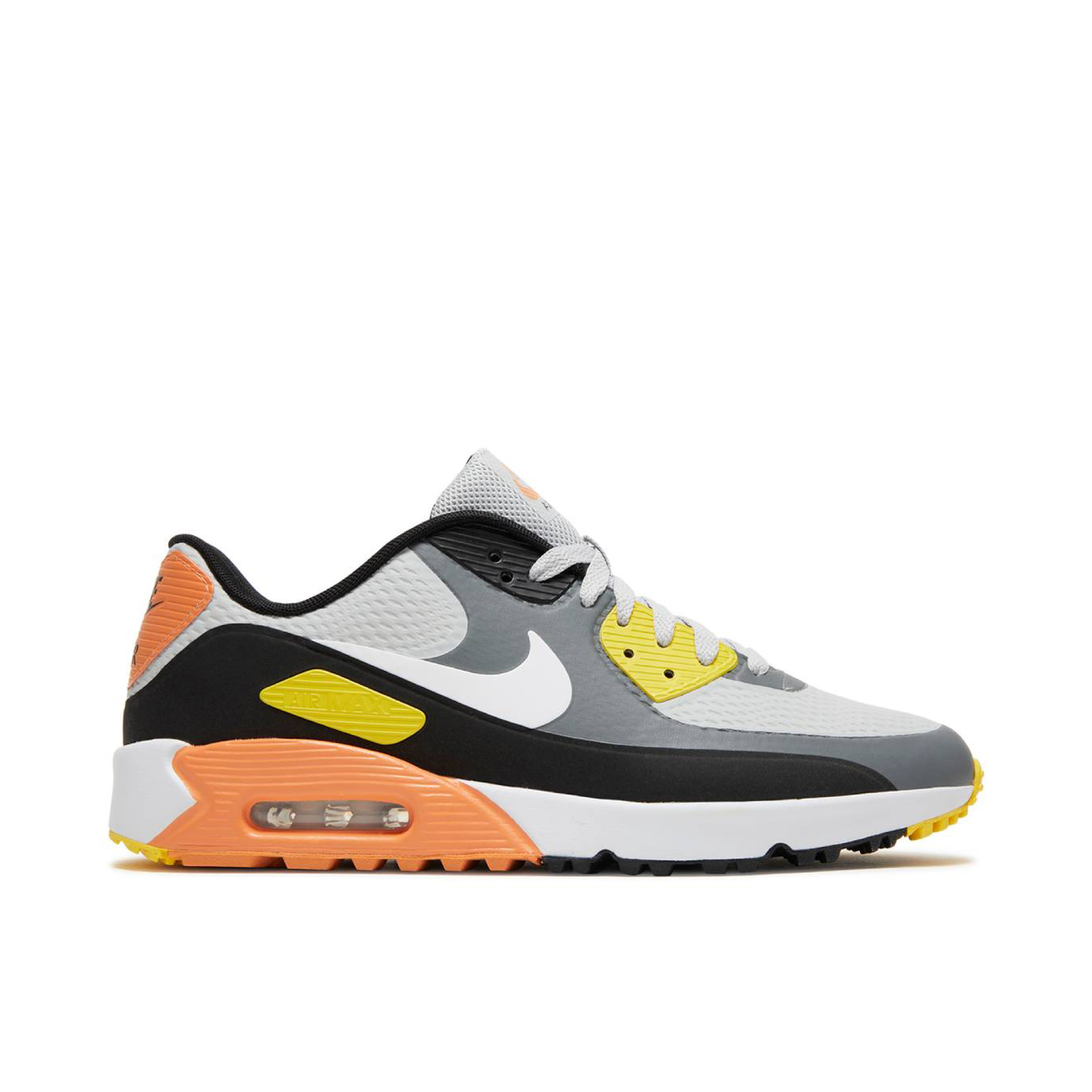 Nike Air Max 90 Golf Smoke Grey Black Orange | CU9978-012 | Laced