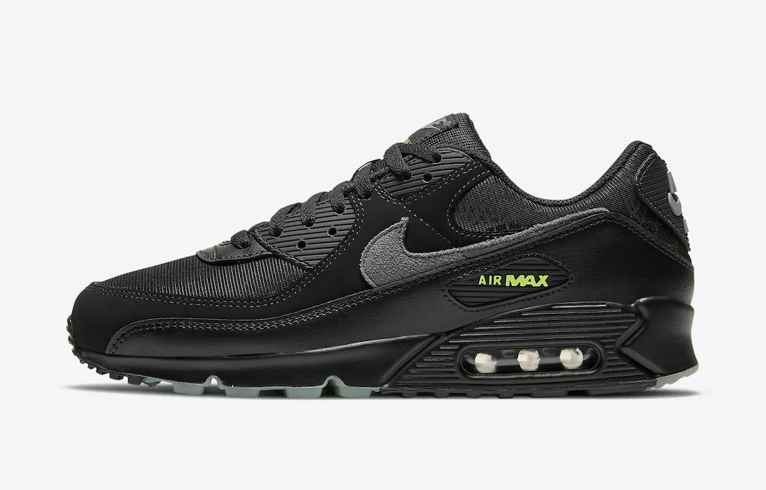 Nike Air Max 90 Halloween Black Grey DC3892-001