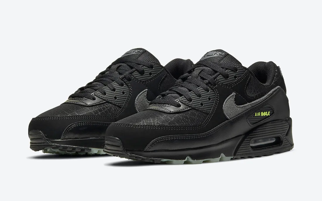 Nike Air Max 90 Halloween Black Grey DC3892-001