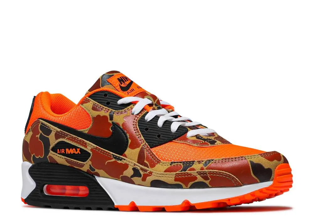 Nike Air Max 90 Orange Camo Total Black CW4039-800