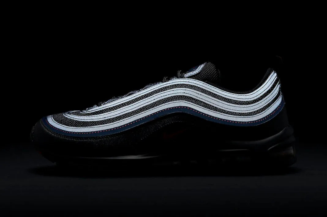 Nike Air Max 97 Black Dark Smoke Grey University Red DH4092-001