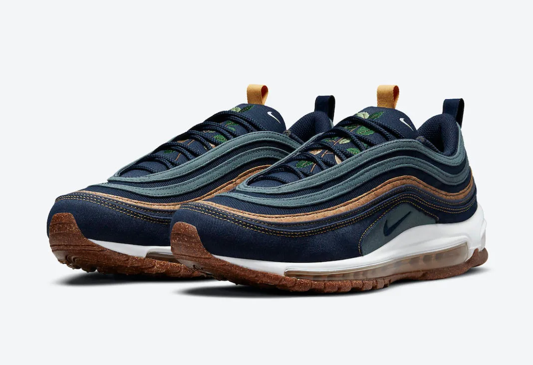 Nike Air Max 97 Cork Hasta Obsidian Thunder Blue Bucktan DC3986-300