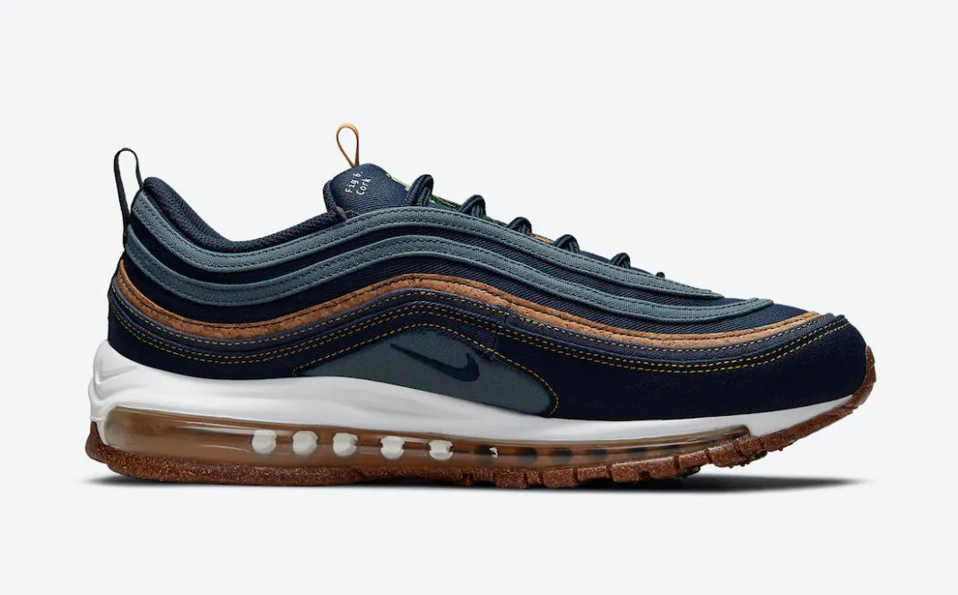 Nike Air Max 97 Cork Hasta Obsidian Thunder Blue Bucktan DC3986-300