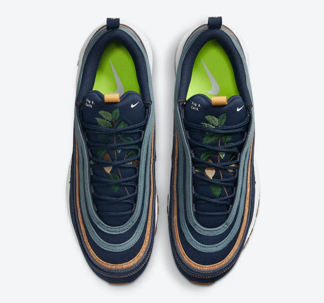 Nike Air Max 97 Cork Hasta Obsidian Thunder Blue Bucktan DC3986-300