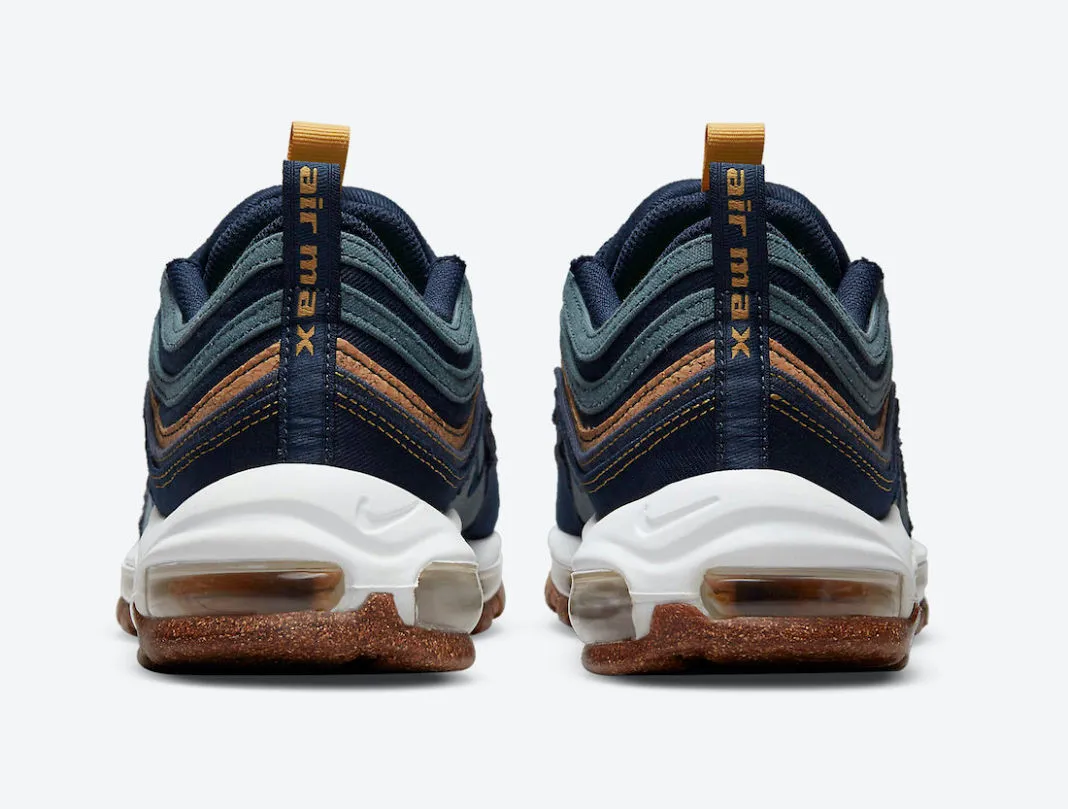 Nike Air Max 97 Cork Hasta Obsidian Thunder Blue Bucktan DC3986-300