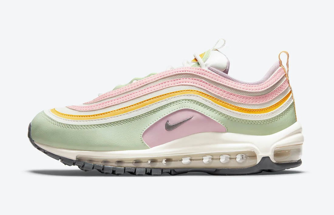 Nike Air Max 97 Multi Pastel Pink Orange Yellow Green DH1594-001