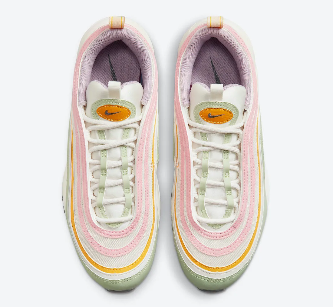 Nike Air Max 97 Multi Pastel Pink Orange Yellow Green DH1594-001