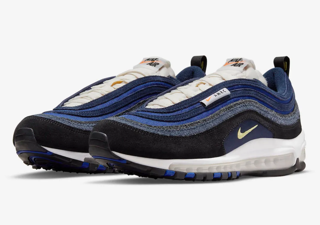 Nike Air Max 97 SE Running Club Black Royal White DH1085-001