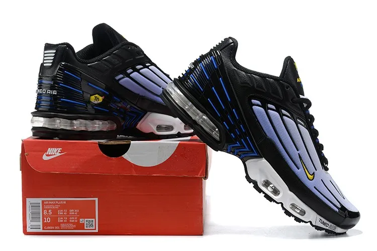 Nike Air Max Plus 3 Black Light Blue Yellow CD7005-041