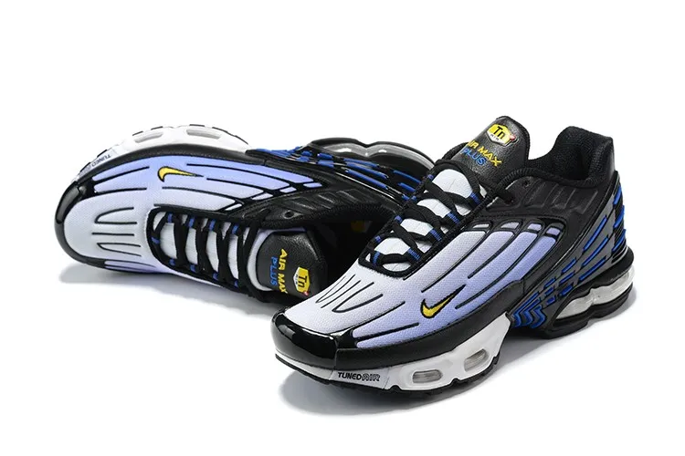 Nike Air Max Plus 3 Black Light Blue Yellow CD7005-041