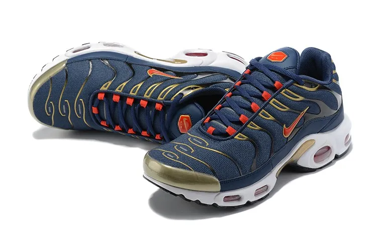 Nike Air Max Plus Olympic Obsidian Metallic Gold White Comet Red DH4682-400