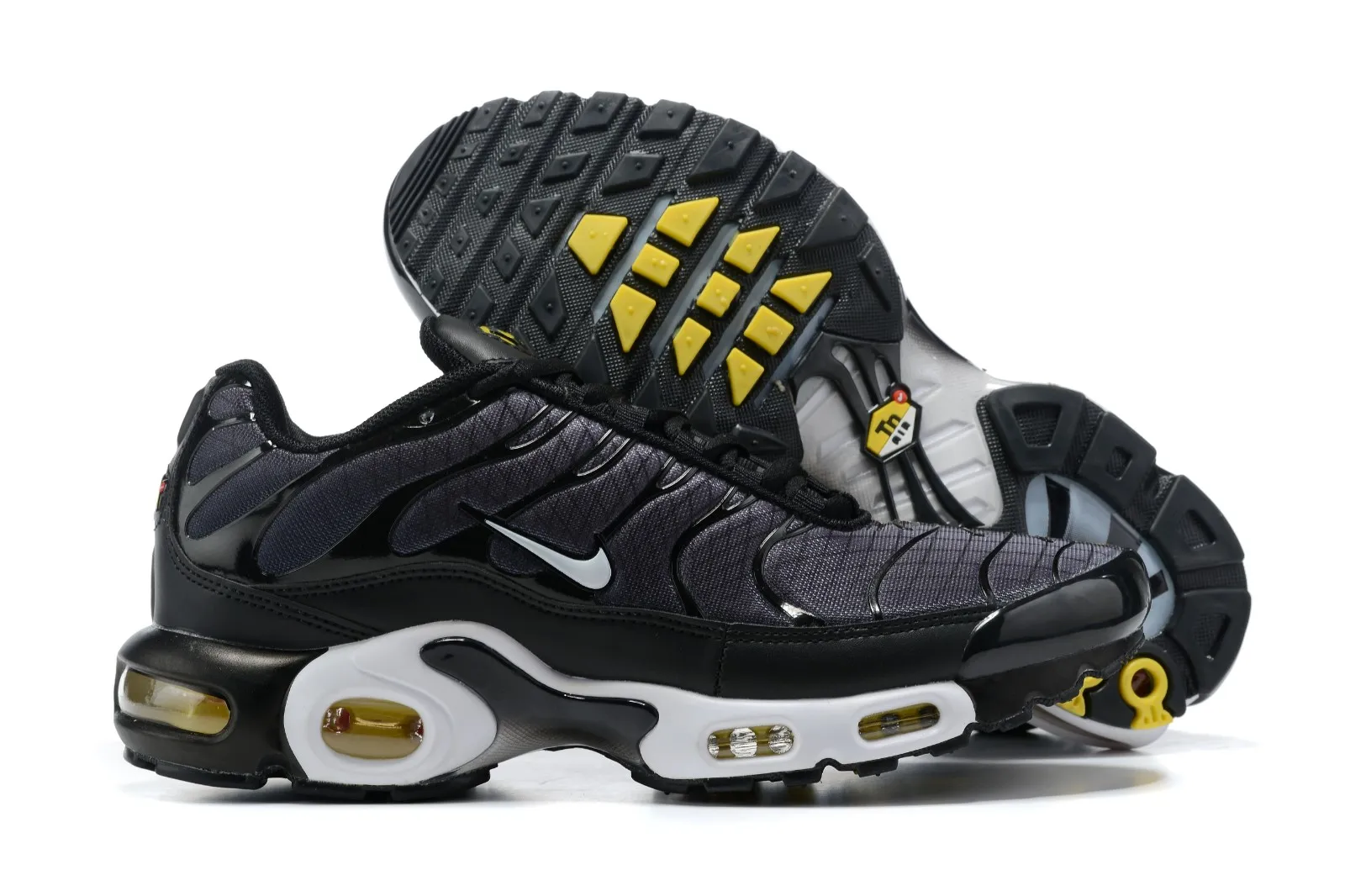 Nike Air Max Plus TN SE Greedy Black Metallic Gold Yellow White AV7021-002