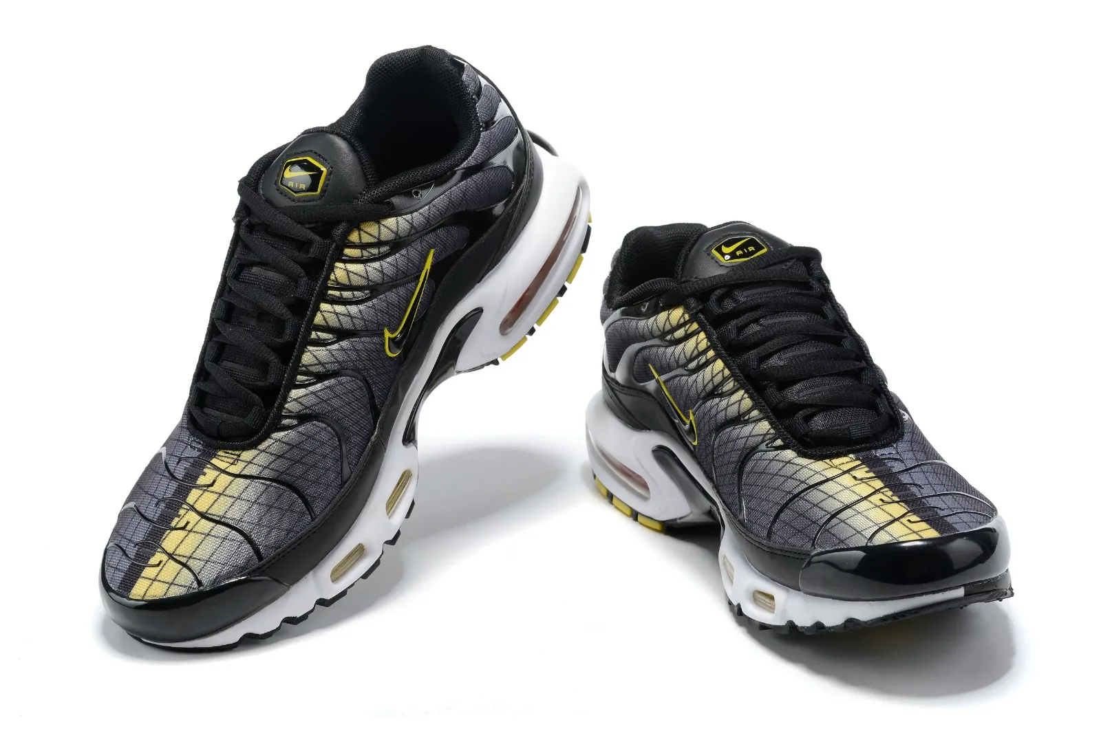 Nike Air Max Plus TN SE Greedy Black Metallic Gold Yellow White AV7021-002