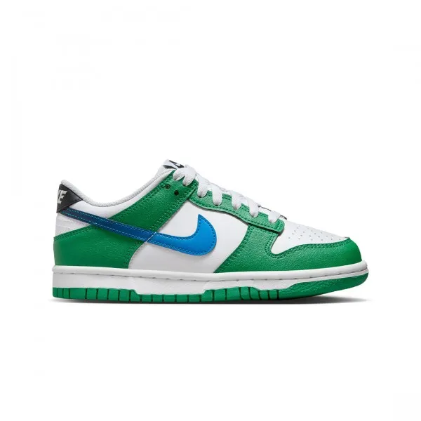 Nike Big Kids Dunk Low Gs (malachite / photo blue-black-white)