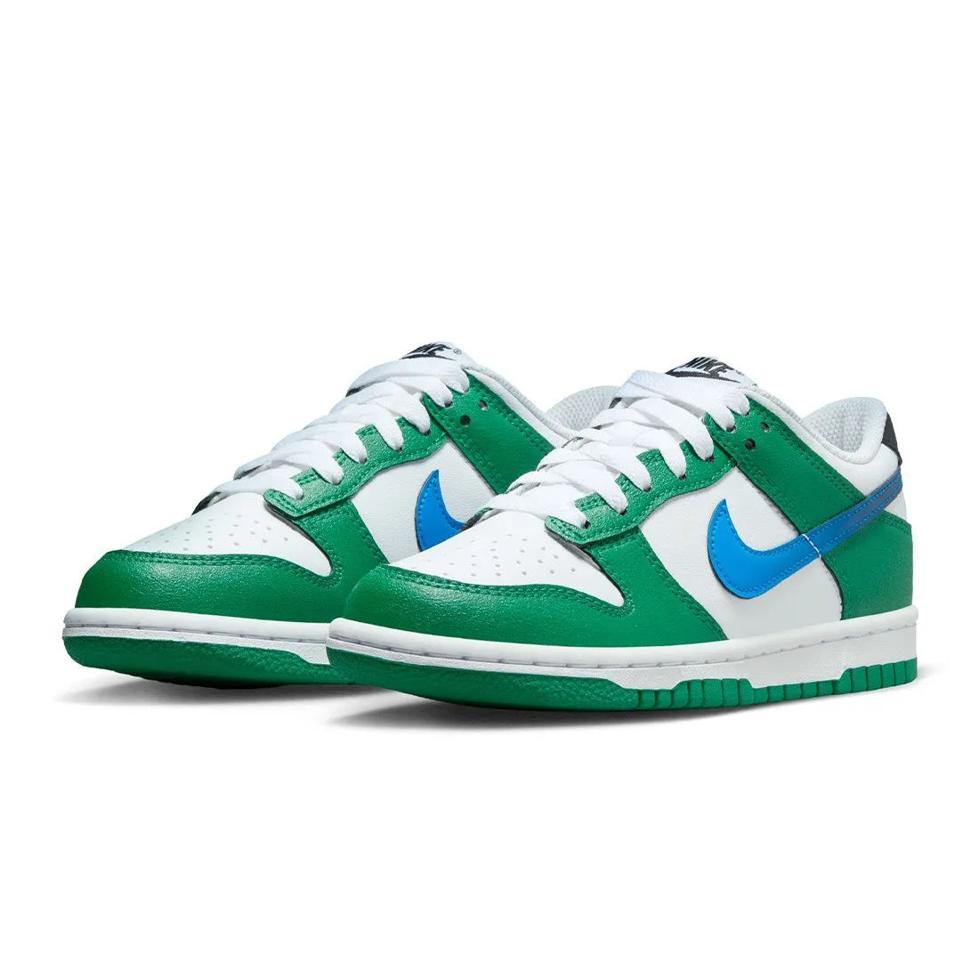 Nike Big Kids Dunk Low Gs (malachite / photo blue-black-white)