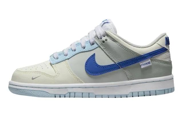 Nike dunk low gs ivory hyper royal