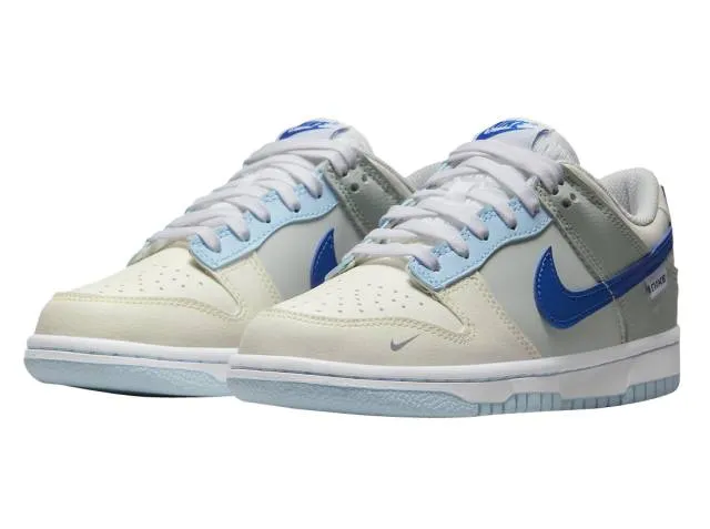 Nike dunk low gs ivory hyper royal