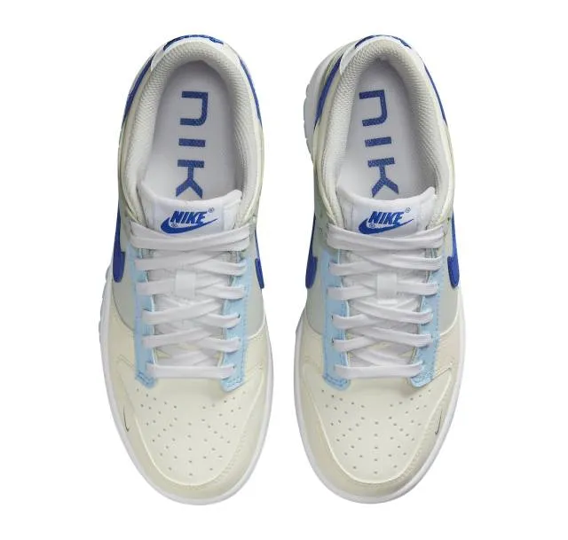 Nike dunk low gs ivory hyper royal