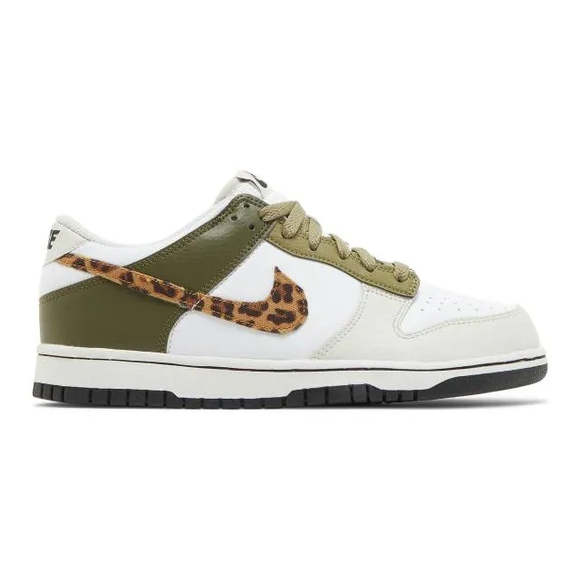 Nike Dunk Low GS (Leopard/ White/ Coconut Milk/ Rough Gr...