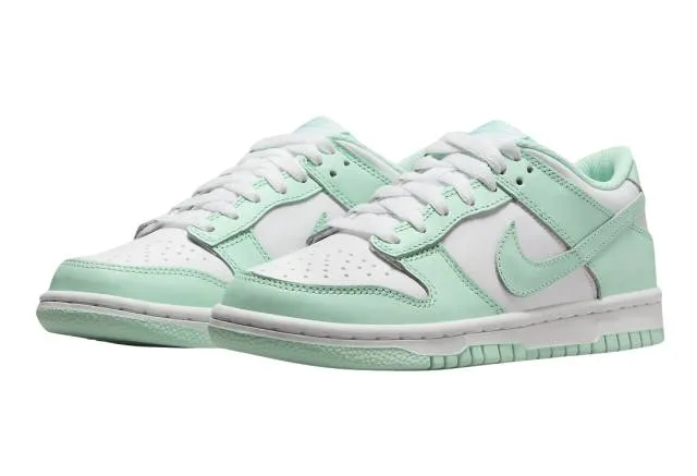 Nike Dunk Low GS (Mint Foam/ White/ Mint Foam) Men US 8-...