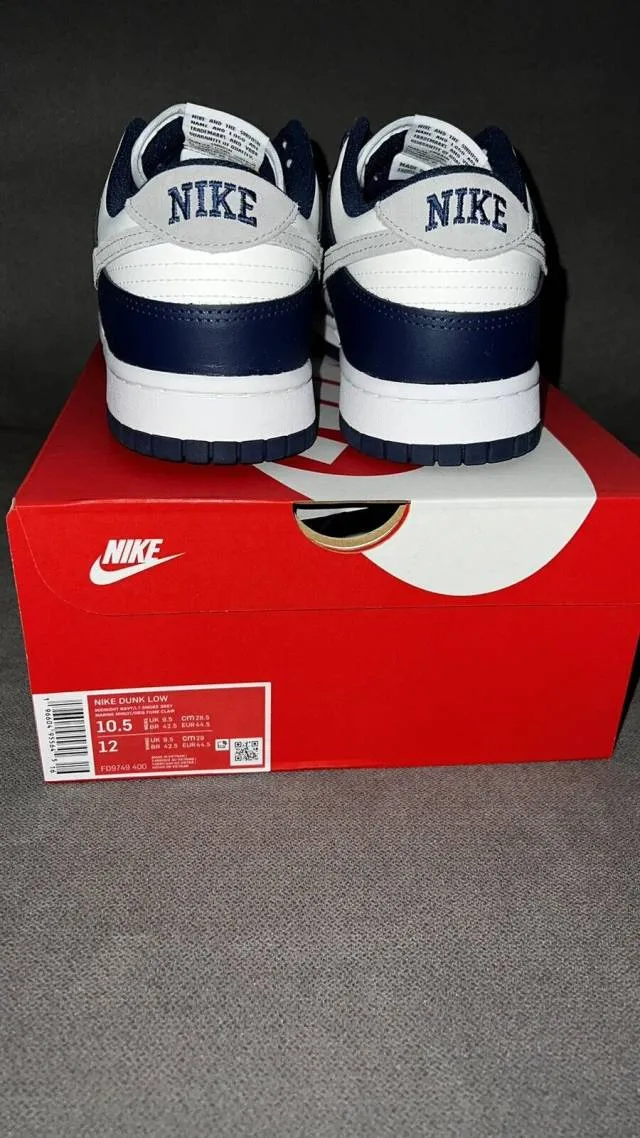 Nike dunk low midnight navy