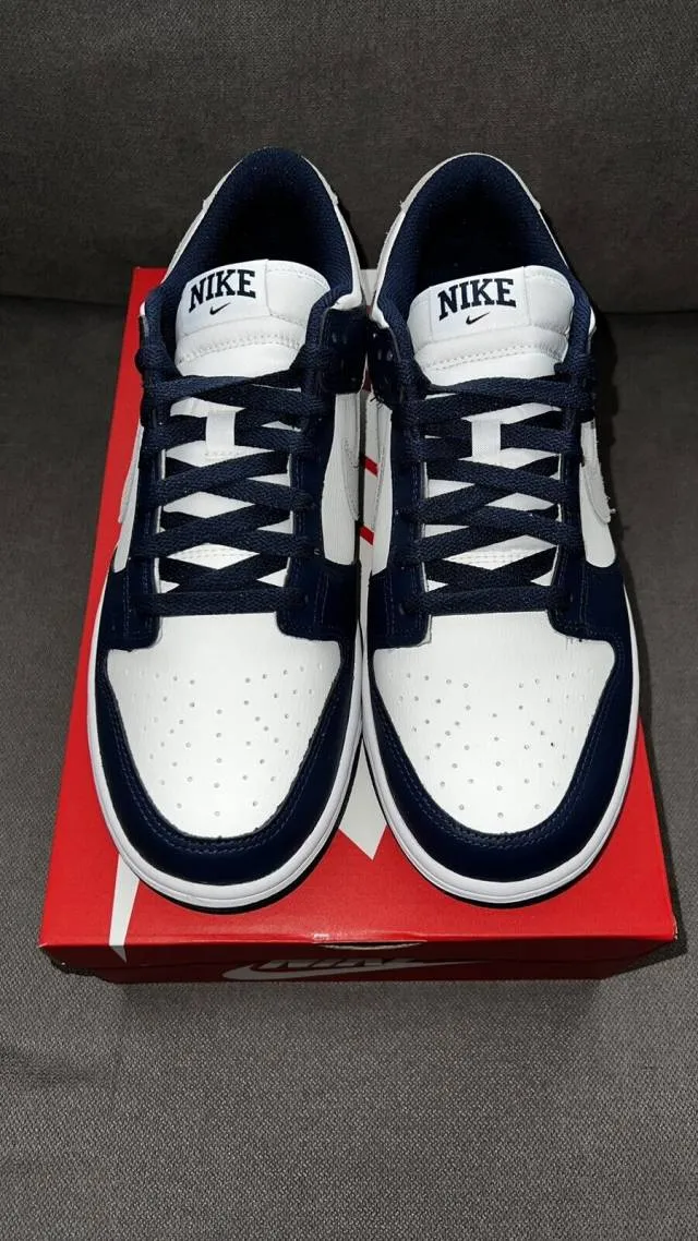 Nike dunk low midnight navy