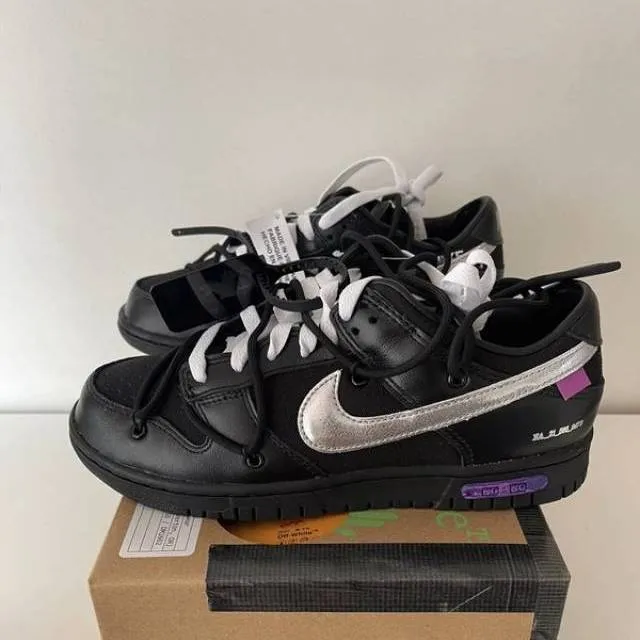 Nike dunk low off-white lot 50